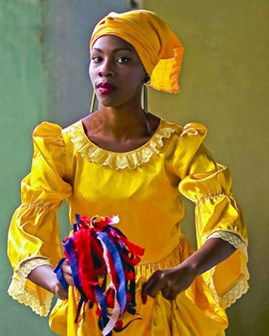 Dancer in Yellow by Jack Wickes